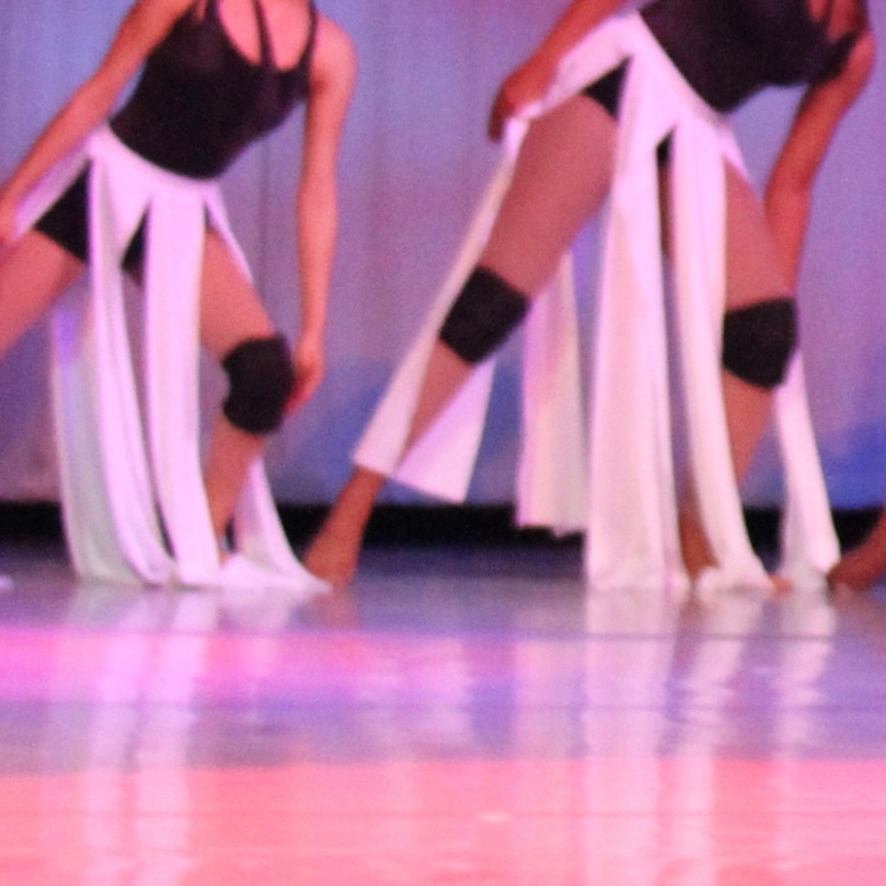 🤍 Curtain Call Full Length Performance Slit Skirt – White 🤍